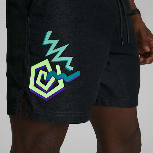 Classics Daytona Men's 6" Woven Shorts, PUMA Black-AOP, extralarge